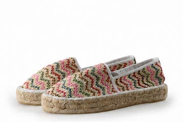 Colors of California Espadrilles in maat 38 Beige, Kleding | Dames, Schoenen, Espadrilles, Verzenden, Beige, Zo goed als nieuw
