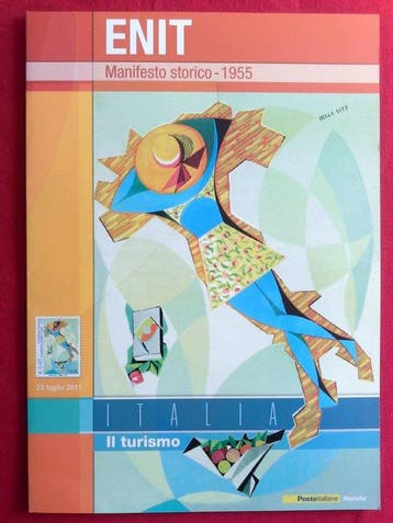 Italiaanse Republiek 2011 - 5 mappen, volledige serie Il, Gestempeld