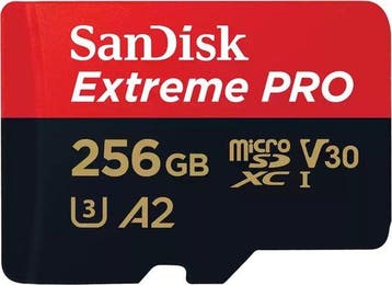 SanDisk Extreme PRO microSDXC-kaart 256 GB Class 10 UHS-I..., Verzenden
