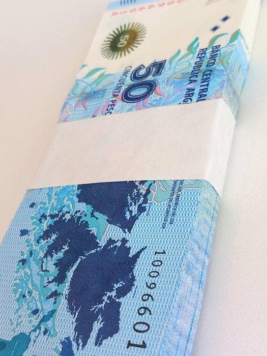 Argentinië. - 100 x 50 Pesos - ND (2015) - Pick 362 (Zonder, Postzegels en Munten, Bankbiljetten | Europa | Niet-Eurobiljetten