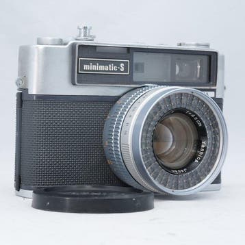Yashica Minimatic-S (Yashinon 45mm f/1.8) Analoge camera, Nieuw