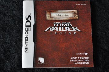 Lara Croft Tomb Raider Legend Nintendo DS Manual Only, Games en Spelcomputers, Verzenden, Nieuw
