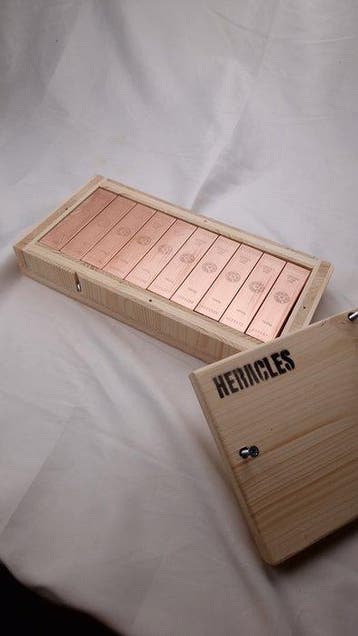 10 kilograms - Koper .999 - Heracles Audaral, France (Zonder