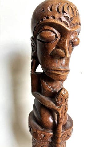 Tiki - sculptuur - Frans-Polynesië (Zonder minimumprijs)