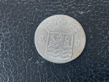 Nederland, Zeeland 2 Stuivers 1744 (Zonder minimumprijs)