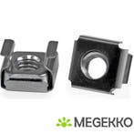 StarTech.com 50 Stuks M6 Plaatmoeren voor Serverrack, Verzenden, Nieuw