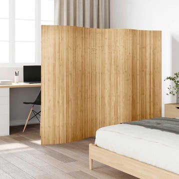 vidaXL Kamerscherm breedte 250 cm hoogte 165 cm bamboe, Verzenden