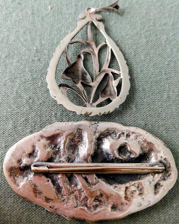 Argent - Broche - design néerlandais de Schoonhoven, Antiquités & Art