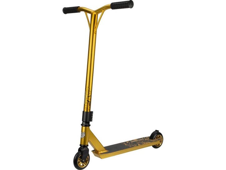 Black Dragon Liquid Gold - Stuntstep - Goud geanodiseerd, Kinderen en Baby's, Speelgoed | Buiten | Voertuigen en Loopfietsen, Nieuw