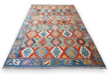 Kilim coloré - inutilisé - Tapis - 300 cm - 200 cm - Avec, Maison & Meubles, Ameublement | Tapis & Moquettes