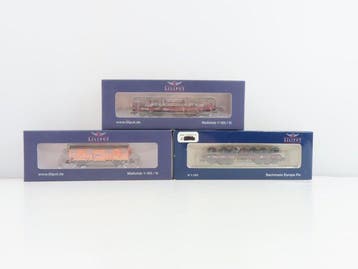Liliput N - L235794/L265033/L265760 - Wagon de marchandises, Hobby en Vrije tijd, Nieuw