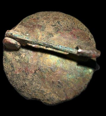 Médiéval, époque des Croisés Fibula - 2.6 cm (Sans prix de