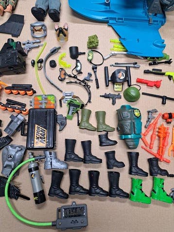 Action Man - Action figure Action Man accessoires set -