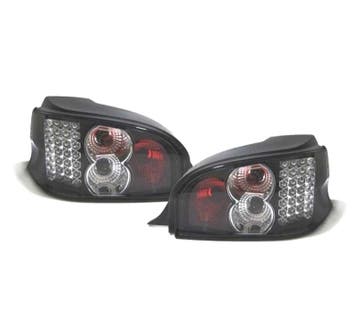 FEUX ARRIÈRE CITROEN SAXO 96-04 LED FOND NOIR, Autos : Pièces & Accessoires, Verzenden