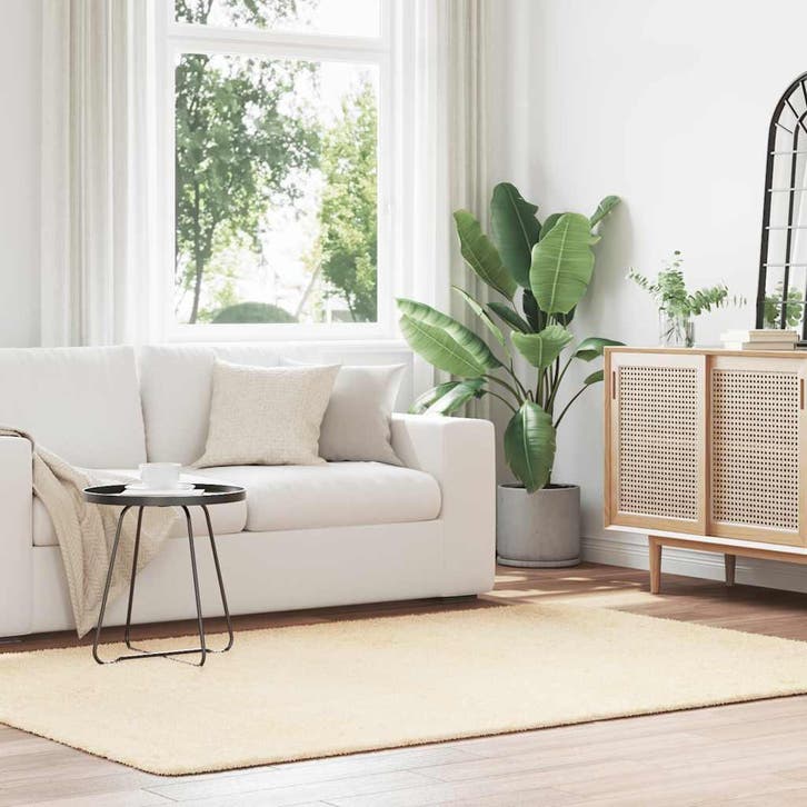 vidaXL Hoogpolig vloerkleed NAVARRA 160x230 cm polyester, Maison & Meubles, Ameublement | Tapis & Moquettes, Envoi