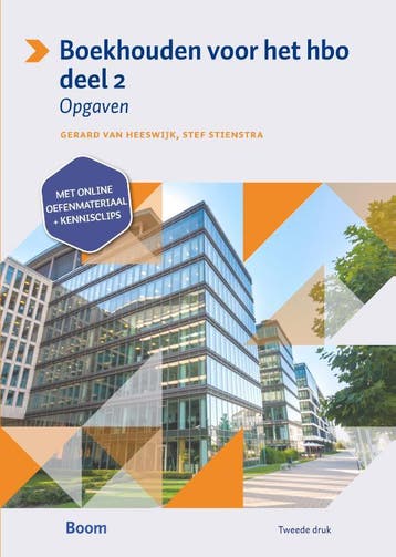 Boekhouden voor het hbo Opgavenboek 2 9789024406289, Verzenden, Gelezen, Stef Stienstra