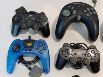 Microsoft, Sony, MadCatz - controller - verzameling van 11