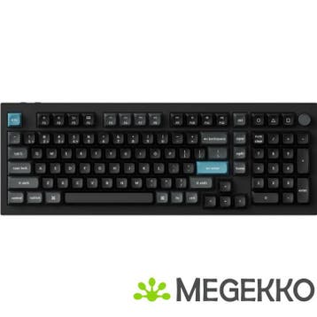 Keychron Q5 Ultra Zwart Silk POM Red Switch 8K Draadloos, Verzenden
