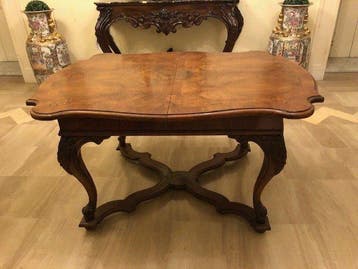 Tafel - Hout, Walnoot, Antiek en Kunst