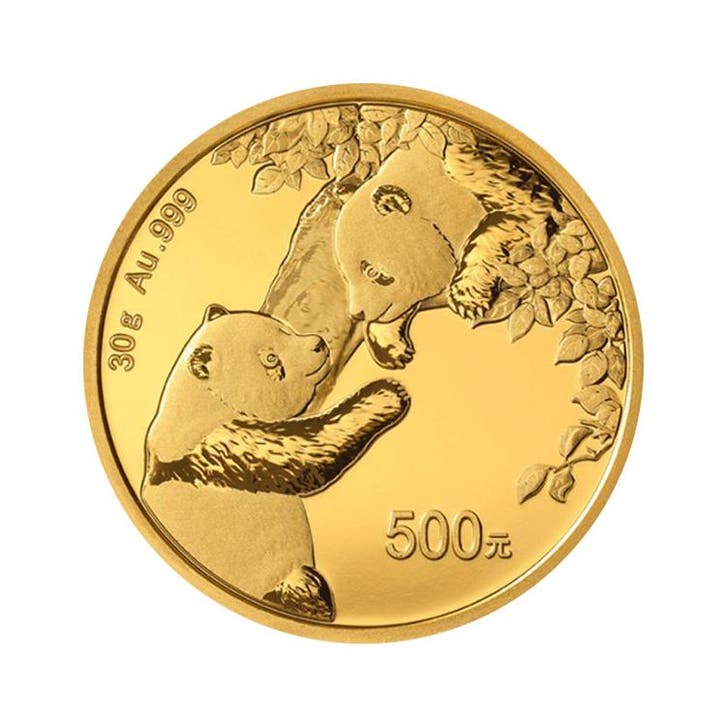 30 gram gouden munt Panda 2023, Timbres & Monnaies, Métaux nobles & Lingots