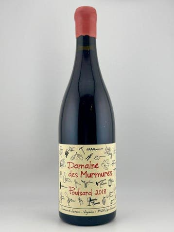 2018 Domaine des Murmures Poulsard - Jura - 1 Fles (0,75, Nieuw