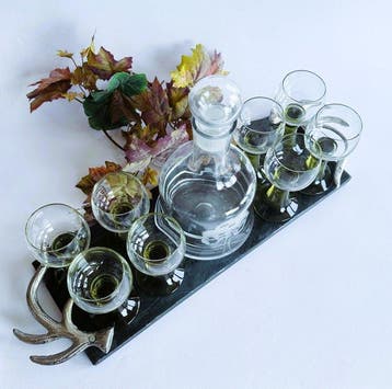 Wijnglas - Römer Wijnset met Grote Decanteerkan –, Antiquités & Art