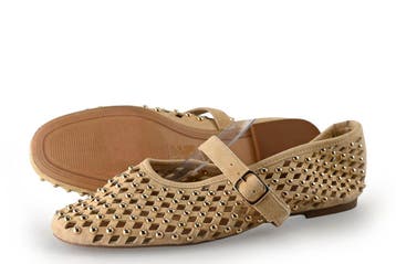 Inuovo Ballerinas in maat 42 Beige, Kleding | Dames, Verzenden, Beige, Inuovo, Ballerina's