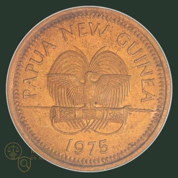 Papoea-Nieuw-Guinea. Proof Set 1975 Compleet (Without, Postzegels en Munten