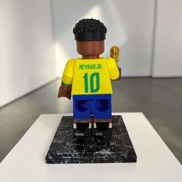 Orima Pop Art - Brazilian football player Number 10 World