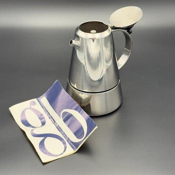 GB Guido Bergna - Cafetière - Mia - acier inoxydable, Antiquités & Art