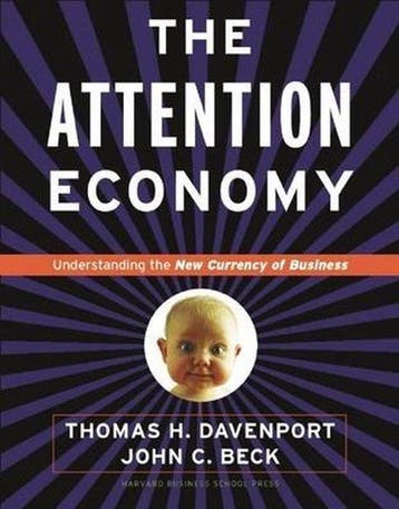 The Attention Economy 9781578514410 Thomas H. Davenport, Verzenden, Thomas H. Davenport