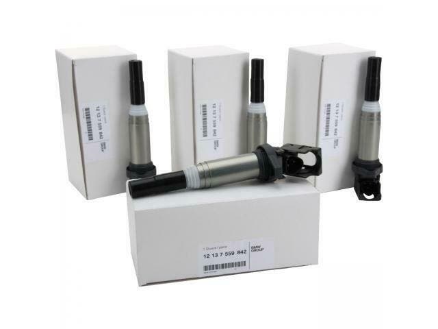 4x ORIGINAL BMW bobine 3-pins 1er 3er 5er 6er 12137559842, Auto-onderdelen, Elektronica en Kabels, Ophalen of Verzenden