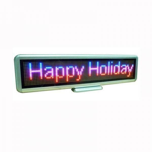 LED lichtkrant 29cm x 10cm RBP kleuren display, Huis en Inrichting, Lampen | Overige, Verzenden