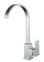 Sanifun keukenmengkraan Weber RVS, Kraan