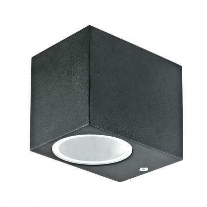 Tuin Lamp Boston Zwart Vierkant - GU10 - Short, Tuin en Terras, Buitenverlichting, Verzenden