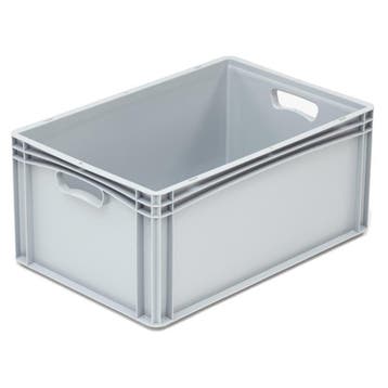 Stapelbak, plastieken bak, magazijnbak, opslagbak 60x40x27cm, Verzenden