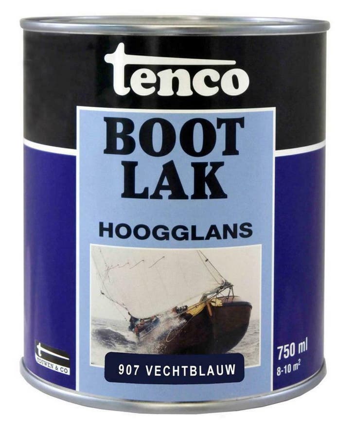 Touwen Tenco Bootlak hoogglans kleur TT-TC-BHK, Bricolage & Construction, Peinture, Vernis & Laque, Envoi