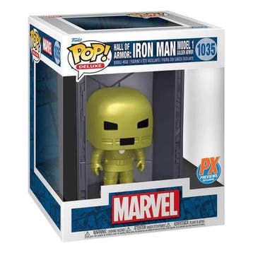 Funko pop! Deluxe 1035 Hall of armor: Iron man Model 1 Go..., Verzamelen, Poppetjes en Figuurtjes, Ophalen of Verzenden, Nieuw