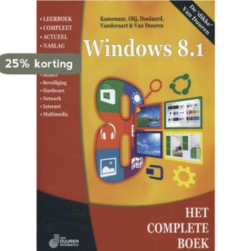 Windows 8.1 / Het complete boek 9789059406940, Verzenden, John Vanderaart
