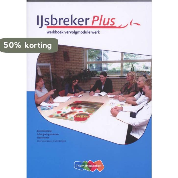 IJsbreker Plus werkboek vervolgmodule profiel Werk, Livres, Livres scolaires, Envoi