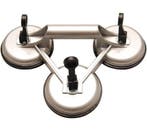 Bgs Technic Triple glaszuiger glasdrager 115 mm aluminium, Verzenden, Nieuw