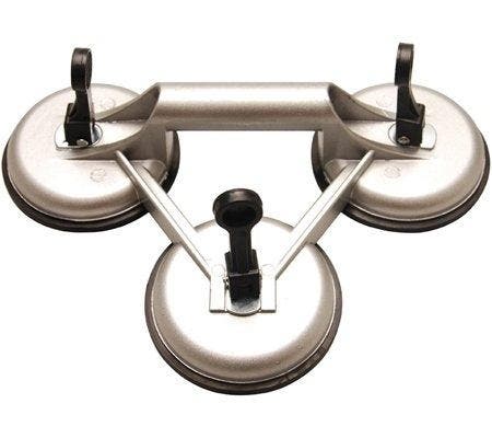 Bgs Technic Triple glaszuiger glasdrager 115 mm aluminium, Auto diversen, Autogereedschap, Verzenden