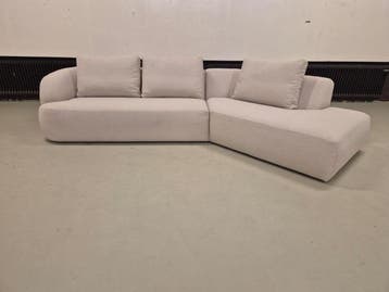 Veiling - Bubble Hoekbank - Showroommodel - Zandkleurig, Huis en Inrichting, Nieuw