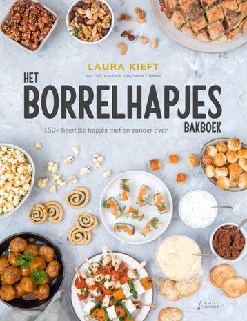 Het borrelhapjes bakboek / Lauras bakery 9789462502246, Verzenden, Zo goed als nieuw, Laura Kieft