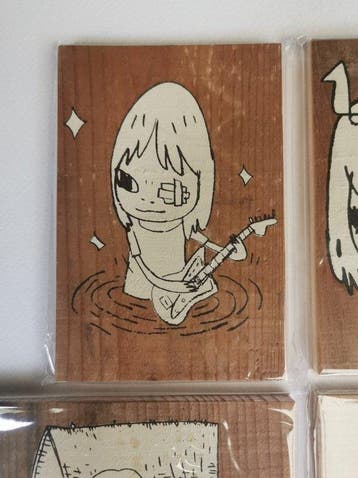 Yoshitomo Nara (1959) - Apple Box Print, Antiek en Kunst