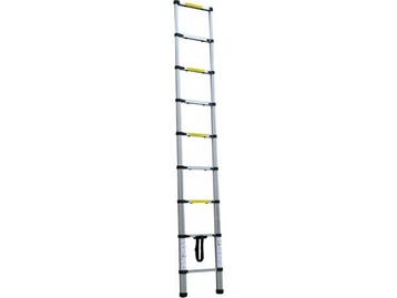 Veiling - Herzberg HG-5380 Telescoopladder Aluminium 3,8 met, Doe-het-zelf en Bouw, Ladders en Trappen, Nieuw