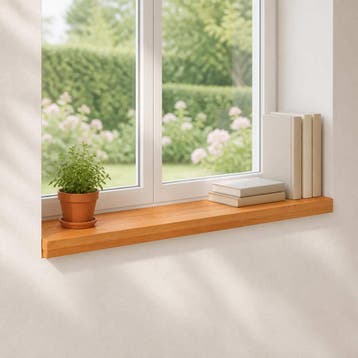 vidaXL Raamprofielen 2 st Lichtbruin 100 x 25 x 2 cm, Verzenden, Nieuw