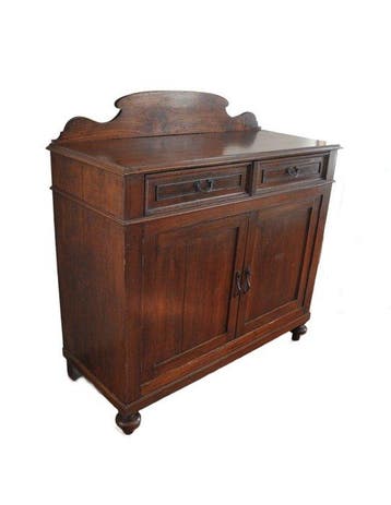 Credenza - Walnoot - Zeldzaam. Italië, 19e eeuw.