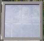 pvc raam , chassis , venster 128 x 127 kwartsgrijs ral 7039, Bricolage & Construction, Châssis & Portes coulissantes, Ophalen of Verzenden