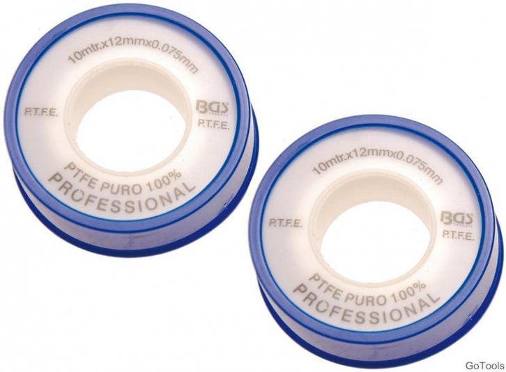 Bgs Technic PTFE tape, VDE teflontape , 2 delig, Auto diversen, Autogereedschap, Verzenden
